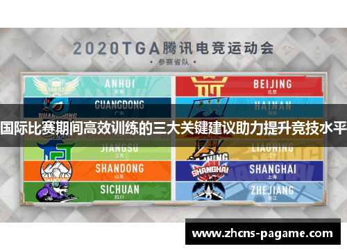 国际比赛期间高效训练的三大关键建议助力提升竞技水平