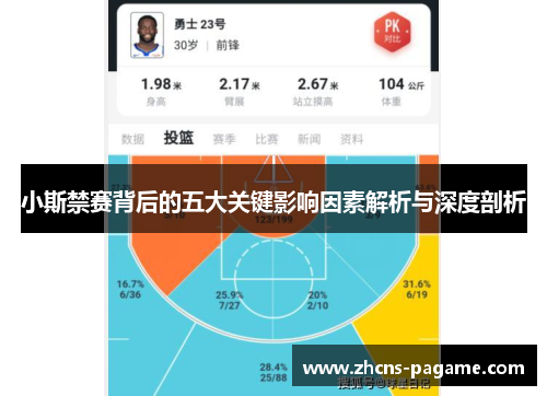 小斯禁赛背后的五大关键影响因素解析与深度剖析